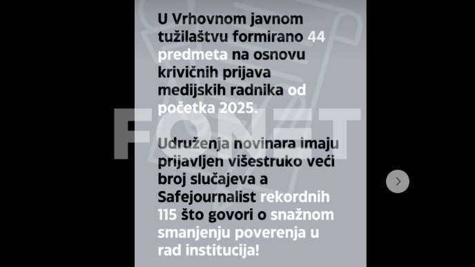 Više napada na novinare